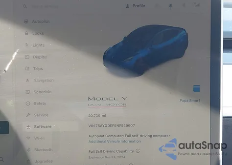 2022 Tesla Model Y Performance Dual Motor All-Wheel Drive from USA, damaged, VIN 7SAYGDEF5NF559607